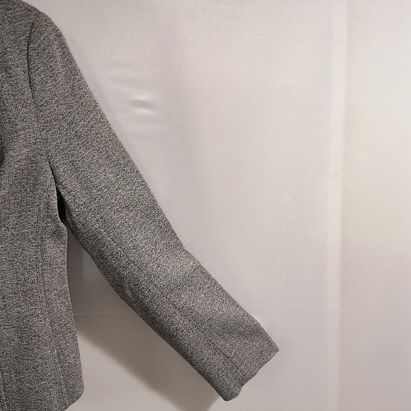 Franco Mirabelli Women's 10 Gray Blazer Jacket - Picture 5 of 9